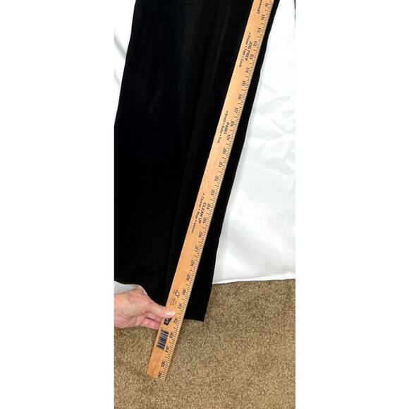 Lafayette. 148 womens size 8 pants black wool  flare leg side pockets corpcore - Picture 9 of 10